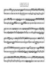 Téléchargez l'arrangement pour piano de la partition de Fantaisie en Mib en PDF